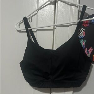 Athletic Works Black Sports Bra